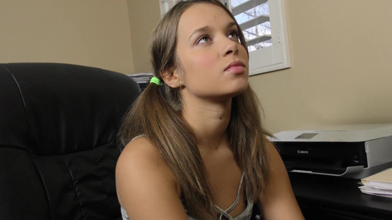 Perv Milfs n Teens: Pig Tailed Teen Liza Rowe Sucks and Fucks a Hard...