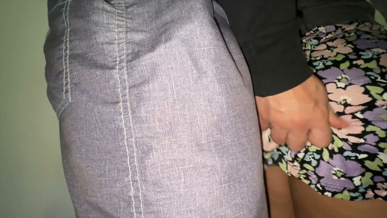 CoupleOfHotSins: She Grabs the Penis of a Stranger with a Huge...