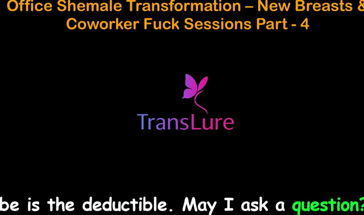 TransLure: English Audio Sex Story - Office Shemale Transformation - New Breasts &amp; Coworker...