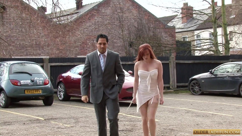 Older Lady Fun: Lucky Guy Gets a Date with Busty British MILF Holly...