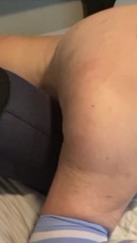 Big Ass Mature Wife Bent Over Inflatable Butt Plug Inserted