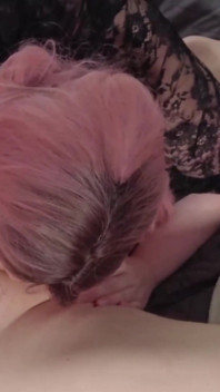 Teasing Footjob Turns Into Deep Blowjob and Massive Facial