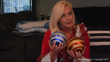 Nasty Girlfriends: Sexy elf Paris loves to decorate... and play