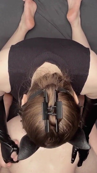 Pegging Mit Zu Grossem Schwanz