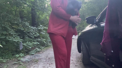 Elena917: Yolun yanında sidik, çamur ve teşhir