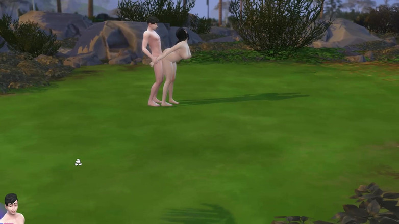 Nyibukai: The Sims sex med stora bröst flickvän