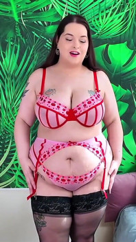 Plump Striptease and Hairy Body Tour