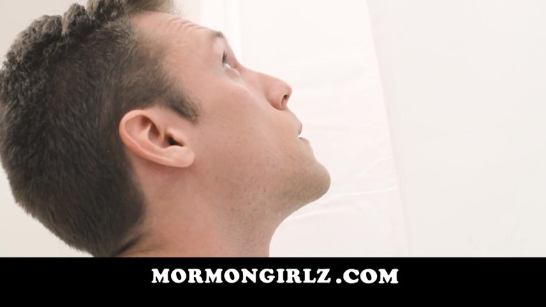 Mormon Girlz: Mormon Girlz- Church teen sucks off a big elder cock