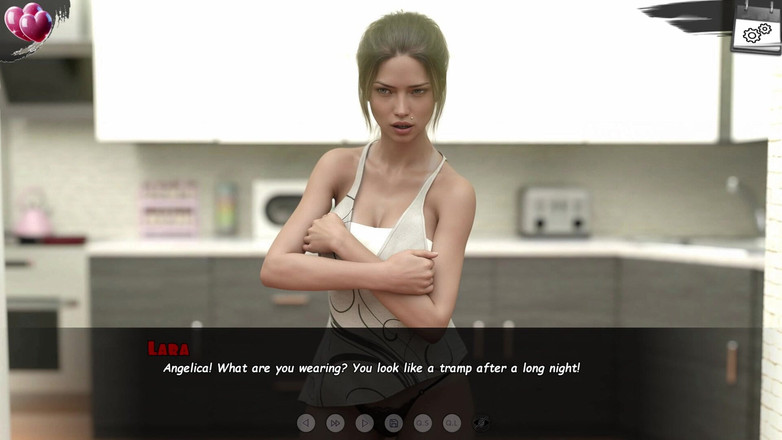 3D Cartoon Porn: Burning Boundaries 2: Szef Lary wymaga pokazu dekolt