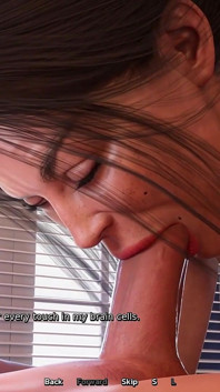De milf stiefmoeder van de beste vriendin wil mijn grote pik in haar kont - 3D Hentai-geanimeerde porno - het leven in Santa County