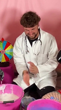 Mänsklig anatomi sploshing och gunge snurra hjulet!