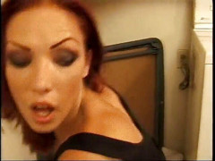 Babe Stars: Stud fucks redhead bitch in her cunt &amp; butt then gives...