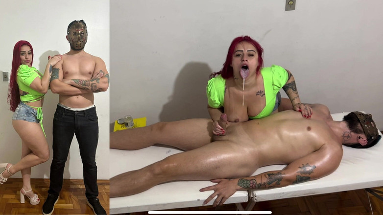 Lucas Neitan: 7 Night of Terror - Jason in Massage Mit Vollem Happy...