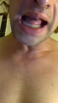 Post-orgasm, Showing Sum Cummblasts; Still Self-cleaning