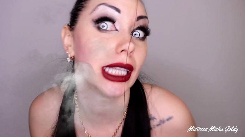 Goddess Misha Goldy: Imposto la sissy b-mail dal diavolo