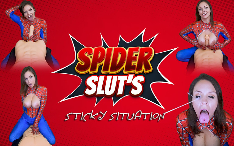 Spider-slut's Sticky Situation - Immeganlive (ImMeganLive)
