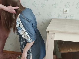 Lizaveta: Morgen blowjob von einer schwangeren milf mit topfbauch