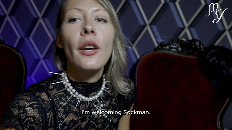 Mistress Julia: Post-cum Mummification: Socks Tease and Frustration, Round 2 - Mistress Julia