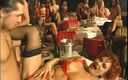 MMV films - The Original: Pesta pesta seks swinger hitam dan putih di restoran