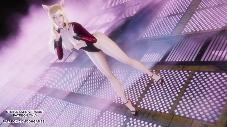 3D-Hentai Games: [Mmd] T-Ara - Zi de Zi Ahri Sexy Striptease League of...