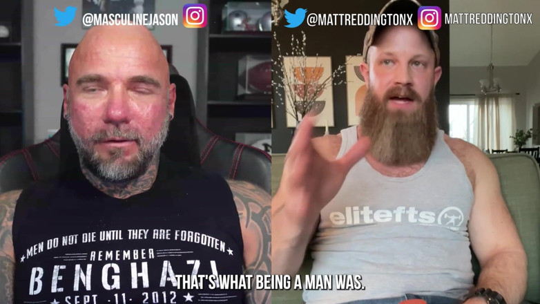 Raw and Uncensored with Masculine Jason: Pornoster bekentenissen - Matt Reddington - wat maakt een echte man? (aflevering 23)