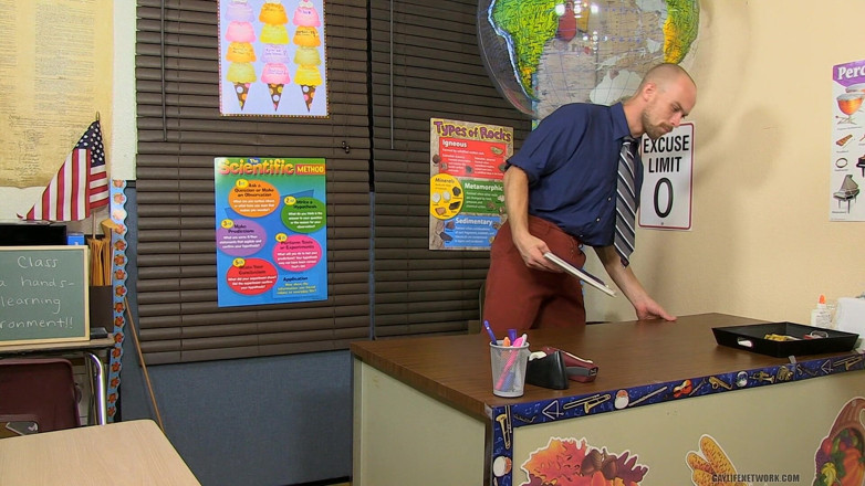 Teach Twinks: Hung Teacher Excesses His Power