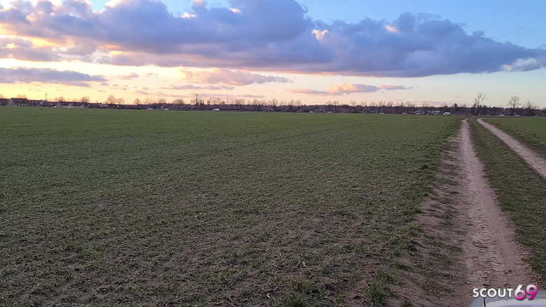 Scout69: German Blonde Hitchhiker Pick up and Get Risky POV Outdoor...