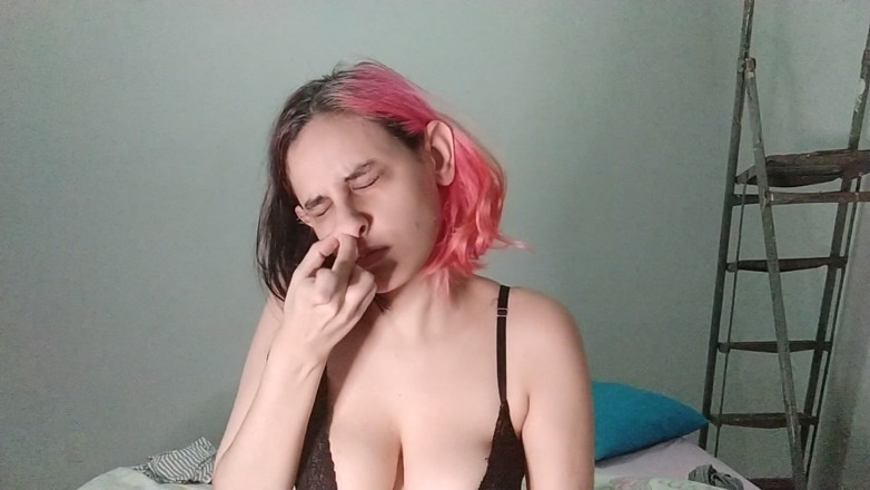 Ms Candy Bunny: Nose Picking