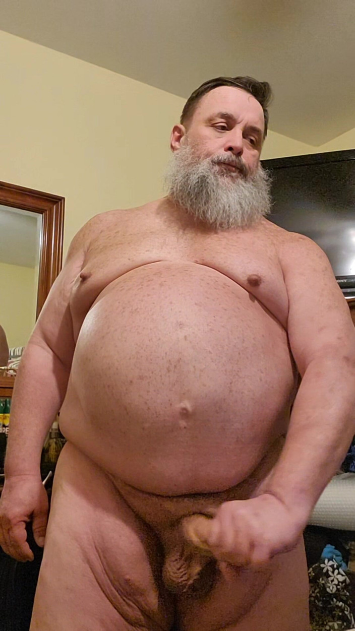 GeneWadexxx: Papi-bär wichst seinen schwanz