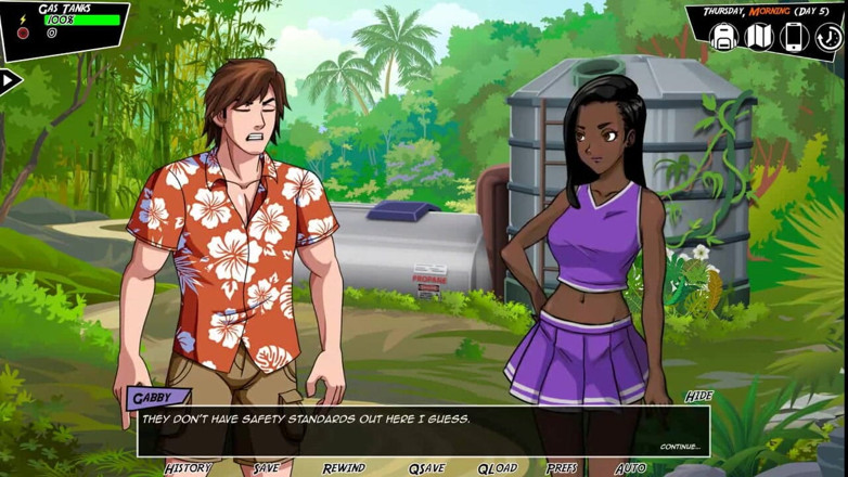 Dirty GamesXxX: Désir paradisiaque : vivre sur une île déserte - épisode 19
