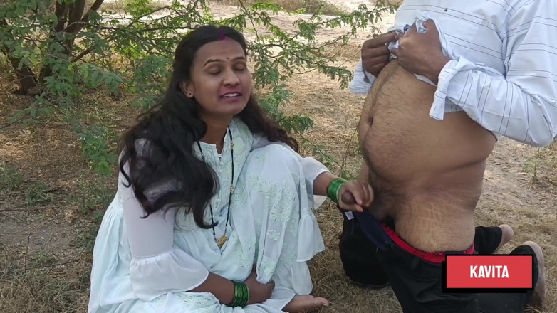 Kavita _zawazawi: Dirty Blowjob Completion and Cum in Mouth and Cum on...