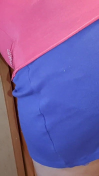 I Secretly and Riskily Reached Into My Panties While My Stepsister Was Preparing Dinner in Front of Me