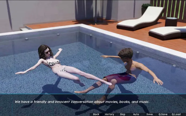Visual Novels: Summer scent part 8 (girlfriend route)