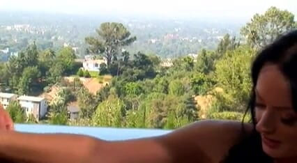 Outdoor pervs: Quente modelo anseia por pau