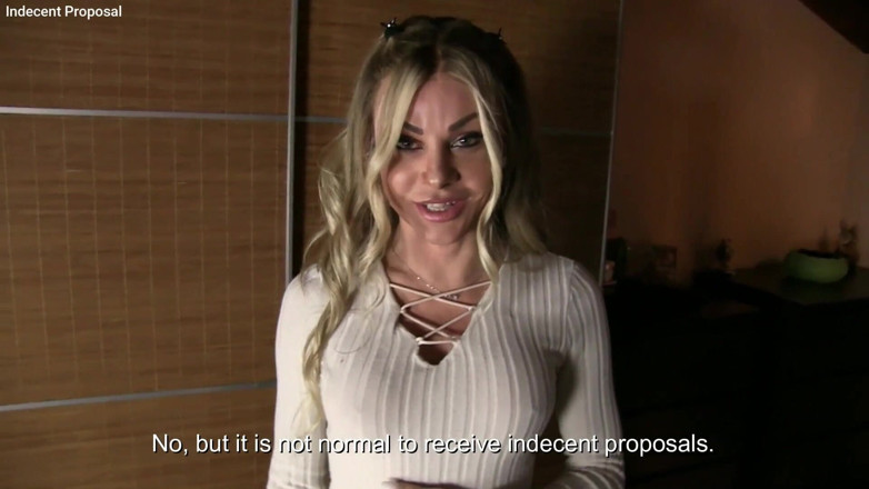 Indecent proposal: Indecent Proposal - the Italian MILF Accepts and Has Sex with...