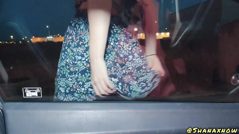 Shanaxnow: She Made Me Cum on Her Thong in My Car
