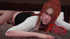 TravisMillpi: 継母がベッドの下で挟まれてセックスした