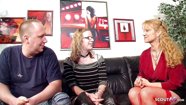 Full porn collection: German threesome with neighbor and stepdaughter when the woman is...