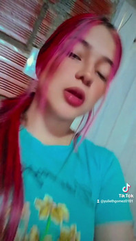 Cute Girl Changes Her Panties in Front of the Mirror