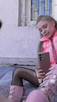Pink Kinky Punk Fetishussy Enjoys Humiliating Stuffy normals as Slaves!