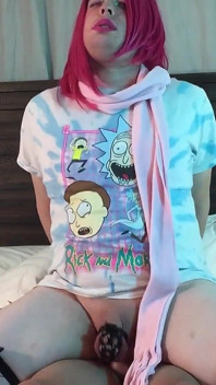 Fucking Trans Kelsey Masters Raw and Masturbating - Compilation 2