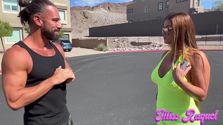 Miss Raquel: Jedzenie tyłka i uzyskiwanie fucked na Stroll w Vegas