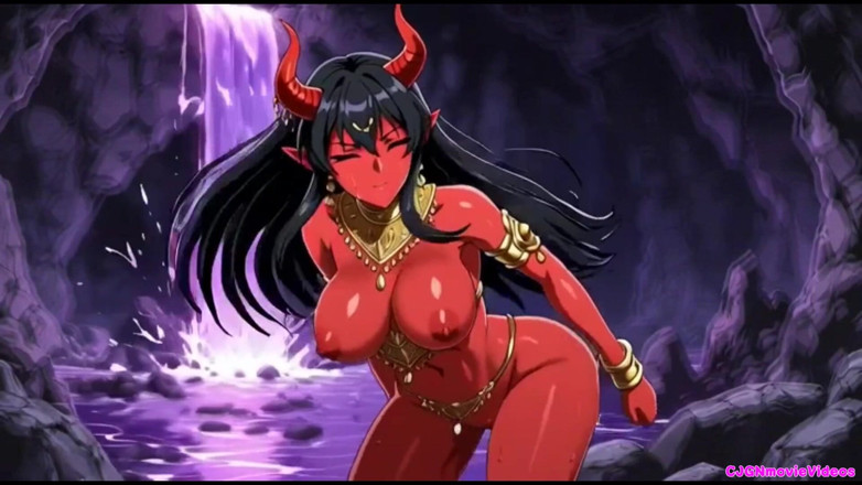 Hot girl dancing: Film, Demone magico viola cave queen film, Animazione