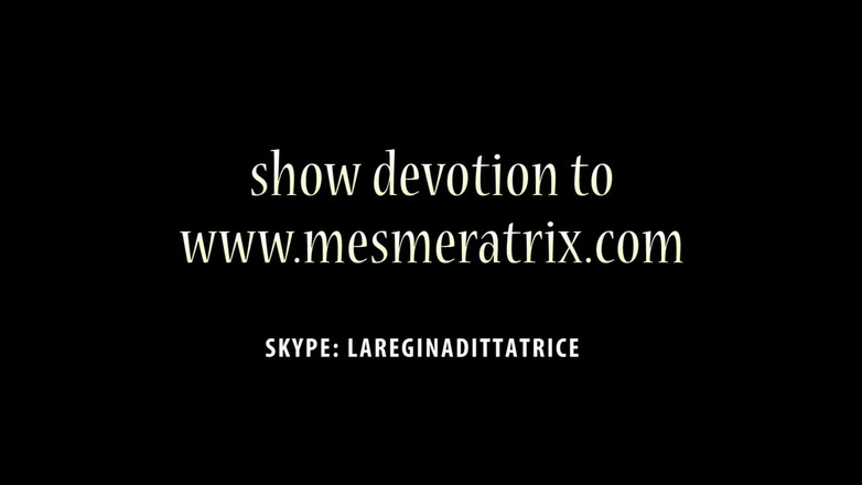 Lady Mesmeratrix Official: Esclavo por un día completo