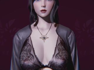 Lust art 3D: Sexy Calliope Catwalk
