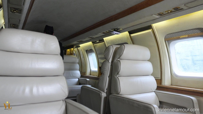 Vivienne l'Amour: Vivienne L'amour - Private Jet POV - BJ Bribery