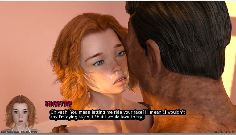 XXX Games Bunk: Power vacuum - gameplay - रोलप्ले - कमसिन बूढ़े के चेहरे की सवारी करती है