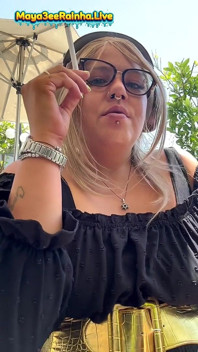 Good Morning, Goddess - Brazilian BBW MILF Outdoor Smoking Ritual
