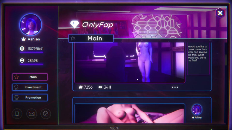 LewdArcade: Onlyfap Simulator 3 Porn Game [full Game Play] Sex Game, Nude Game