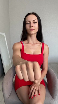 Femdom ręczna robota Roleplay, CBT, CFNM, POV